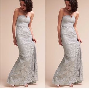 Ivory lace dress - wedding, engagement party, wedding reception dress Brand New